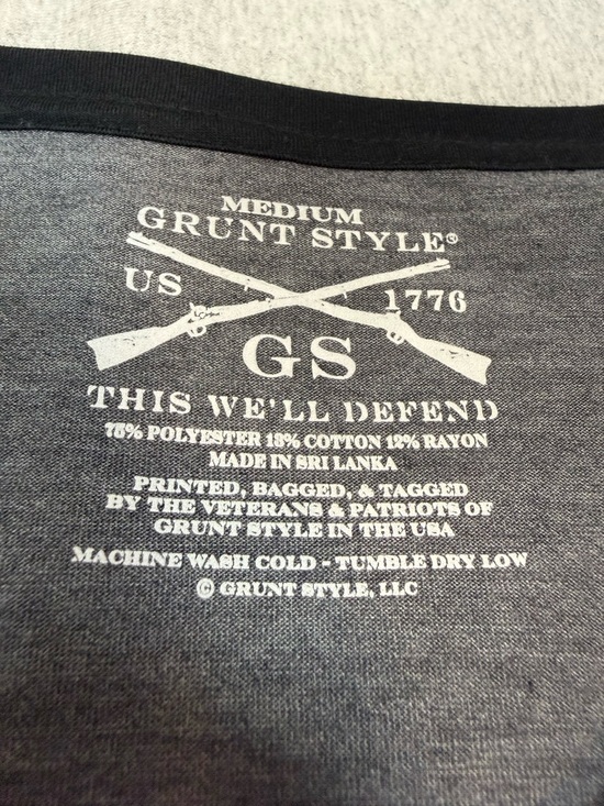 Grunt Style Long-Sleeve Raglan Baseball Tee ⚾ - Picture 3 of 5